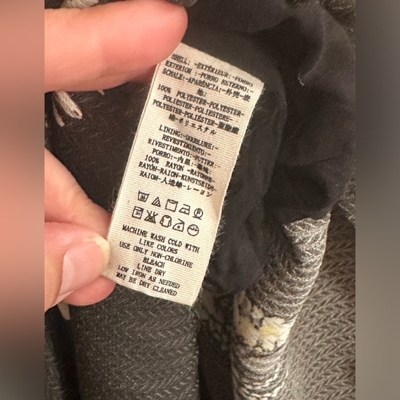 Free People Black Floral Midi Dress - Picture 8 of 11